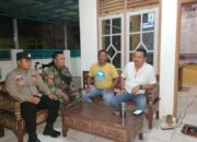 Sinergitas TNI Polri Patroli Gabungan ke Kantor Panwaslu Kecamatan Pusakanagara