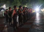 Polres Subang Jaga Keamanan Sekolah dengan Patroli Malam