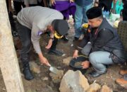 Jelang Hari Jadi Bhayangkara Ke-78 Kapolres Subang Hadiahi Bedah Rumah (Rutilahu) Milik Dulkosim di Kelurahan Dangdeur