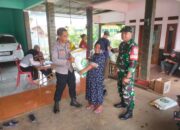 Monitoring dan pengamanan kegiatan penyaluran bantuan  pangan CBP thn 2024 di Desa Koranji kecamatan Purwadadi Kabupaten Subang.