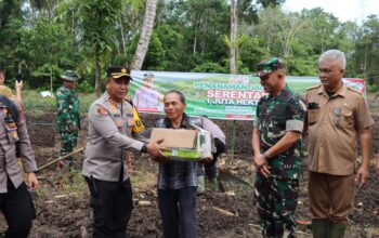 Penanaman Jagung Serentak 1 Juta Hektar Wujud Nyata Polri Dalam Program Ketahanan Pangan