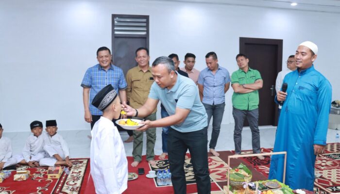 Kapolres Asahan Gelar Syukuran Rumah Dinas, Doa Bersama Anak Yatim Warnai Momen Khidmat