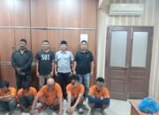 Lokasi transaksi Shabu Digulung, Lima Pria  Diciduk Polres Asahan di Kamar Kost