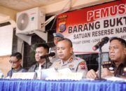 Polres Asahan Musnahkan Ratusan Gram Ganja, Ketamin dan Ekstasi, Komitmen Perang Total terhadap Narkoba