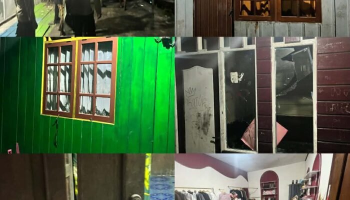 Miras Picu Salah Paham, Puluhan Massa Rusak 7 Rumah dan Tempat Usaha di Agats Asmat
