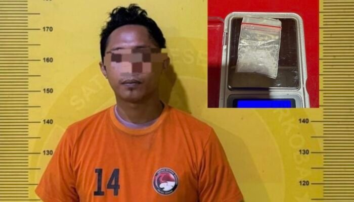 Gagal Kabur Lewat Atap, Pengedar Sabu Ditangkap di Kisaran Timur
