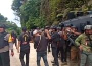 Terduga KKB Serang dan Bakar Pos Pengamanan Perusahaan di Makimi
