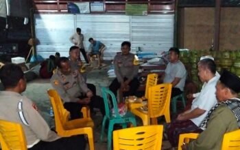 Silaturahmi Plh. Kapolsek Binong Bersama Tokoh Masyarakat dan Tokoh Agama Desa Bojongkeding