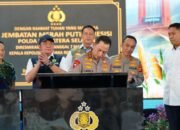 Kapolri Resmikan 57 Jembatan Merah Putih, Permudah Akses Warga