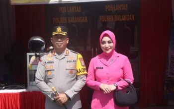 Kapolres Balangan Tinjau Pospam dan Posyan Idul Fitri, Pastikan Pelayanan Pemudik Siap 24 Jam