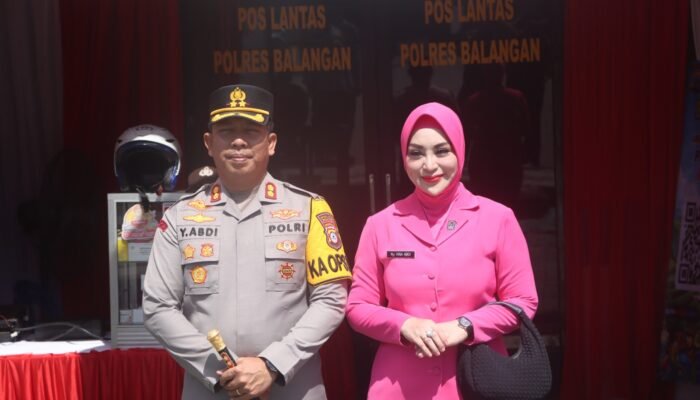 Kapolres Balangan Tinjau Pospam dan Posyan Idul Fitri, Pastikan Pelayanan Pemudik Siap 24 Jam