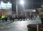 Jaga Kondusivitas Idul Fitri, Polres Balangan Lakukan Apel Pengamanan Malam Takbiran
