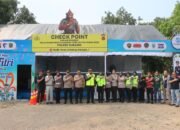 KAPOLRES SUBANG CEK POS PENGAMANAN OPS KETUPAT LODAYA 2026 DI JALUR PANTURA