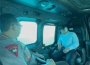 Cek Kesiapan Arus Mudik Pelabuhan Merak, Kapolri, Panglima hingga Menko PMK Patroli Naik Heli