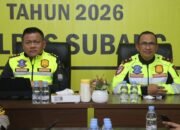 Pengamanan Mudik Lebaran Dibahas, Kapolres Subang Ikuti Anev Operasi Ketupat 2026 Tingkat Polda Jabar