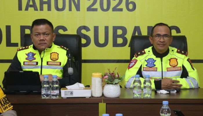 Pengamanan Mudik Lebaran Dibahas, Kapolres Subang Ikuti Anev Operasi Ketupat 2026 Tingkat Polda Jabar