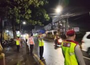 Personel Pos Pam Alun-Alun Pagaden Laksanakan Pengaturan Lalu Lintas, Dukung Kelancaran Ops Ketupat Lodaya 2026