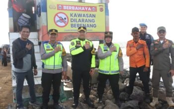 Kapolres Subang Tinjau Jalur Wisata Pantai Pondok Bali, Pastikan Keamanan Libur Idul Fitri Tetap Kondusif