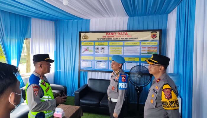 Divpropam Polri Laksanakan Gaktibplin di Pos Pam Wismakarya Subang, Perkuat Pengawasan Personel Ops Ketupat 2026