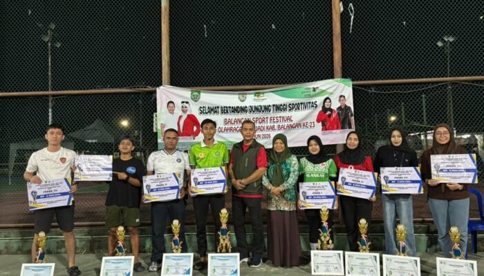 Turnamen Bola Voli Meriahkan Balangan Sport Festival 2026