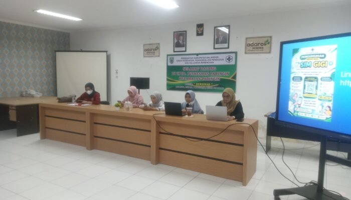 Digitalisasi Layanan Gigi, Puskesmas Paringin Luncurkan SIM-GIGI di Forum Lokmin