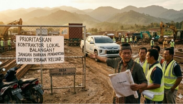 Kontraktor lokal Balangan “Dijajah” oleh kontraktor tetangga
