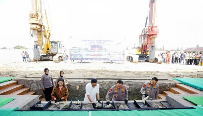 Peletakan Batu Pertama Pembangunan Mapolda DIY, Kapolri Ungkap Kedepankan 4 Konsep Smart City DIY