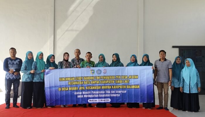 TP PKK Desa Jilatan Tanah Laut Study Banding ke Desa Muara Jaya Balangan