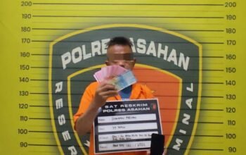 POLRES ASAHAN UNGKAP KASUS PEREDARAN UANG PALSU DI KISARAN