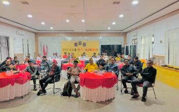 Nobar Piala Dunia 2026, Polres Balangan Bangun Keakraban dan Perkuat Sinergi dengan Masyarakat