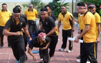 Polresta Sumenep Semarakkan HUT RI ke-81 dengan Olahraga dan Aneka Lomba Kebersamaan