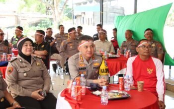 Kapolresta Sumenep Ikuti Peresmian Jembatan Merah Putih oleh Presiden RI Secara Virtual