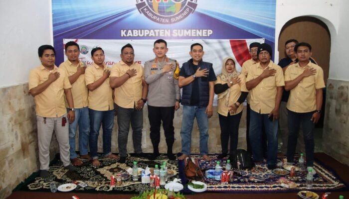 Kapolresta Sumenep Pererat Sinergitas dengan Ikatan Wartawan Online