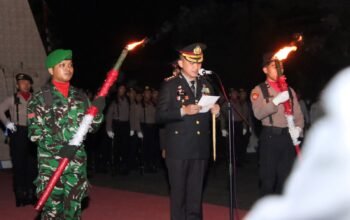 Kapolresta Sumenep Pimpin Apel Kehormatan dan Renungan Suci di Taman Makam Pahlawan