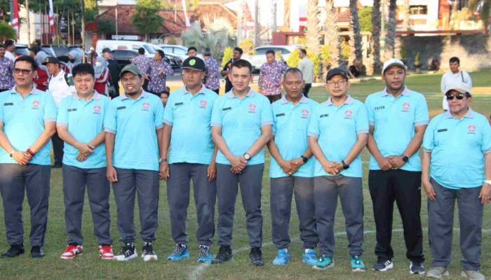Semarak Kebersamaan, Kapolresta Sumenep Ikuti Lomba Sepak Bola Mini Bersama Forkopimda dan BPMD