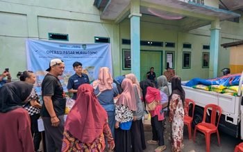 BULOG KC Subang Gelar Gerakan Pangan Murah Tekan Inflasi dan Jaga Pasokan Beras