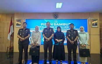 Sertijab Kasi Intel dan Kasipidum Kejari Subang, Kajari: Rotasi Penyegaran Kinerja